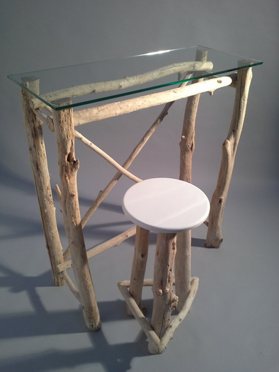 Console Bois Flotte : Driftwood Console Table Console Bois Flotte : Driftwood Console Table